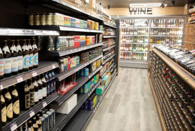 A photo of Shoptek Beer & Wine Displays