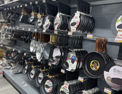 A photo of Shoptek Display Shelving